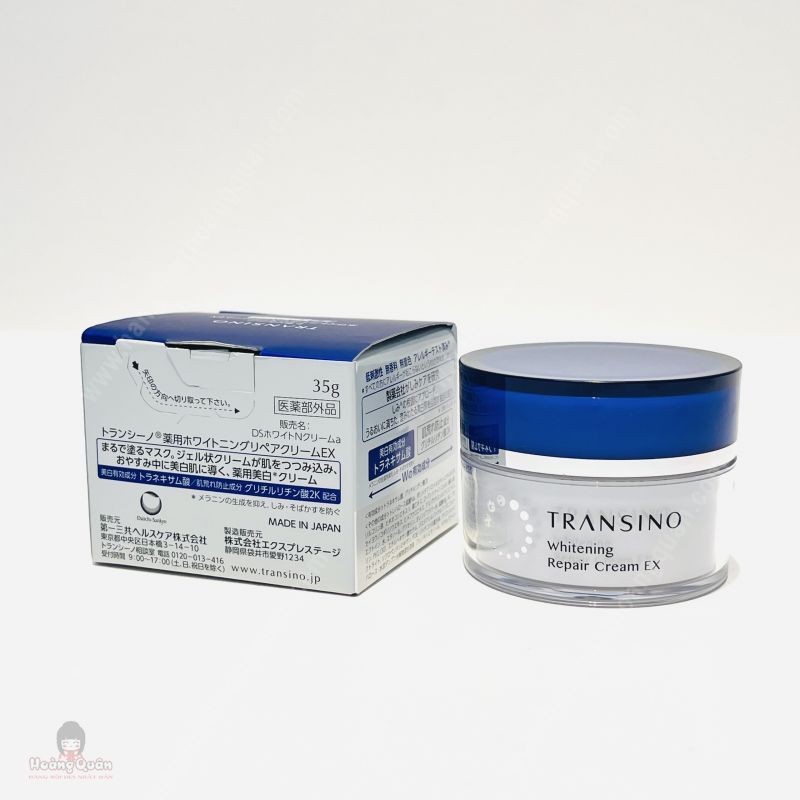 Kem Trị Nám Đêm Transino Whitening Repair Cream EX 35g