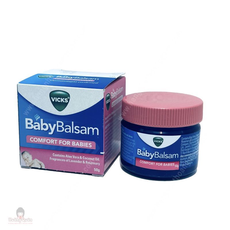 Kem Bôi Ấm Ngực BABY BALSAM 50g