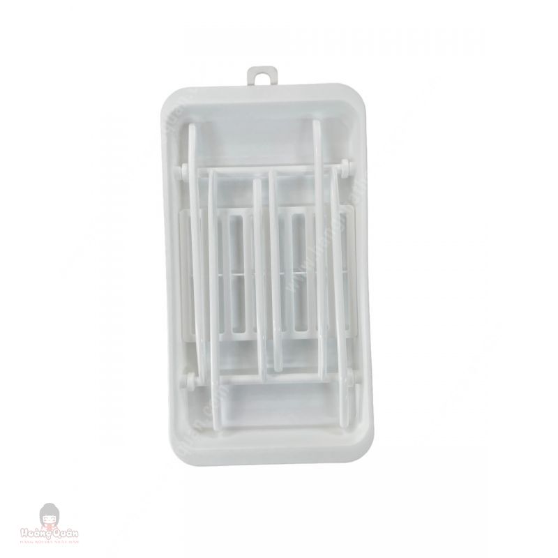 Clear Mẫu - Giá Úp Ly, Bình Sữa (Màu Trắng)