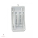 Clear Mẫu - Giá Úp Ly, Bình Sữa (Màu Trắng)