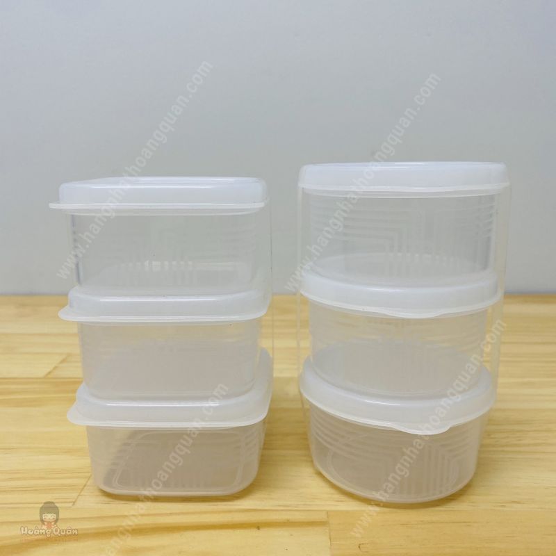 Hộp Nhựa Tròn Nakaya 180ml (Set 3 Cái)
