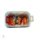 Set 8 Khay Nướng Pear Metal (size 17cm)