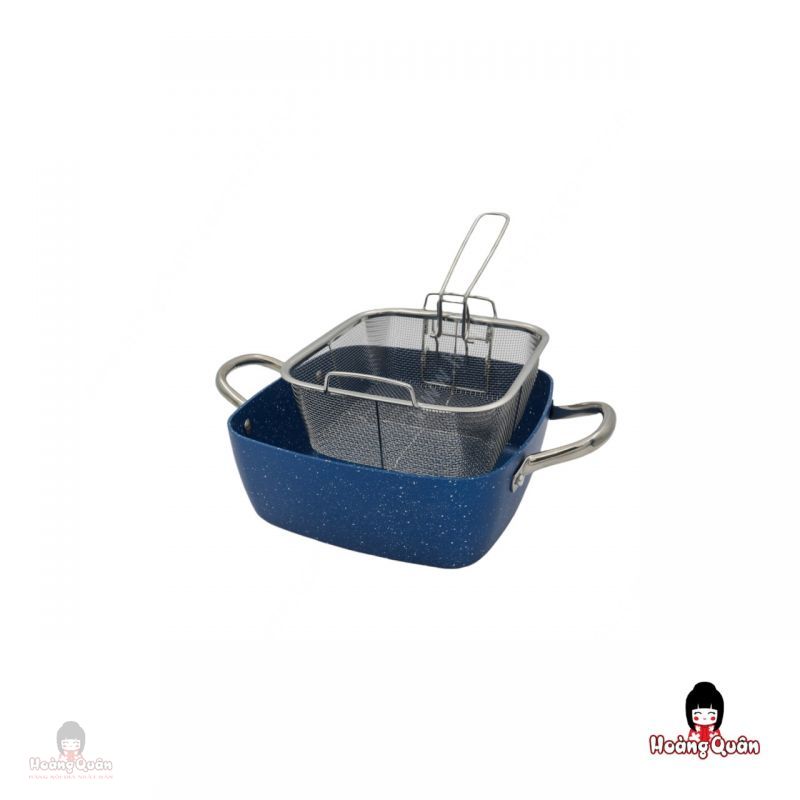 Nồi Chảo Vuông Đa Năng Oceno Blue 24cm