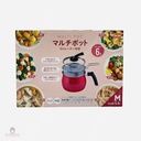 Nồi Chiên Ngập Dầu Kèm Giá Vớt (Màu Đỏ)