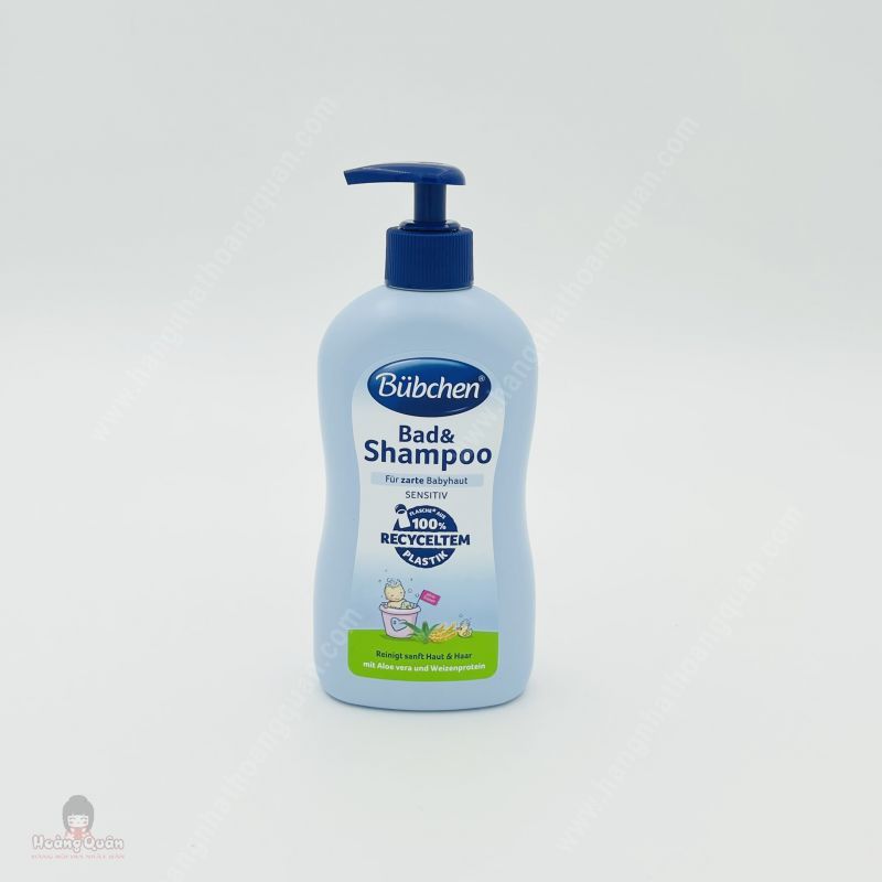Sữa Tắm Gội Bubchen Bad & Shampoo 400ml (Đức)