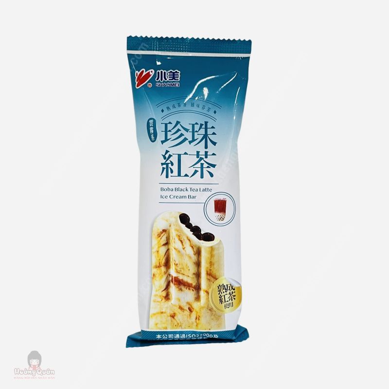 Kem Boba Black Tea Latte Ice Cream Bar
