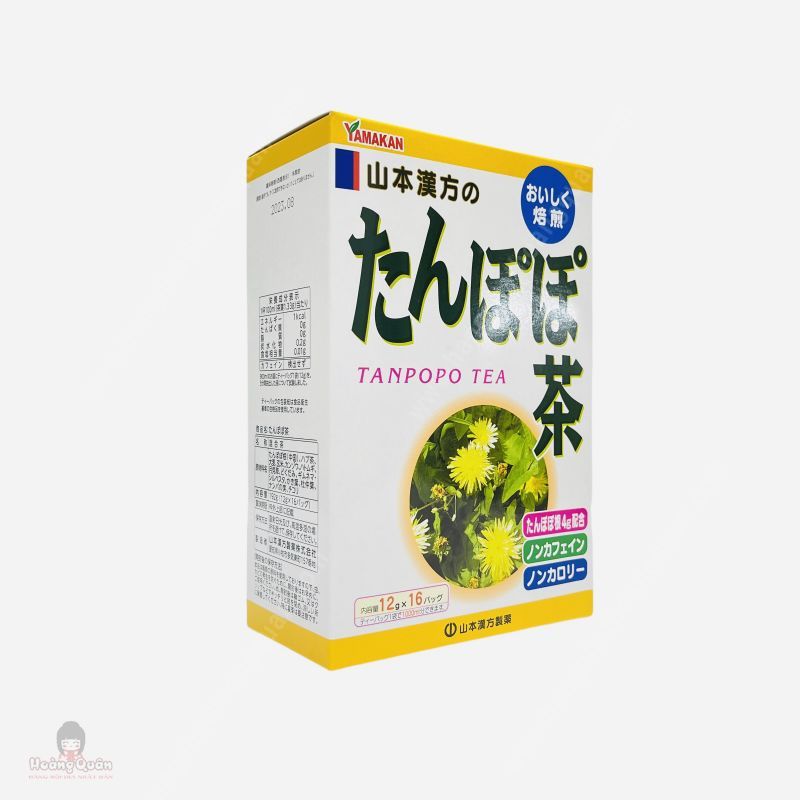Trà Bồ Công Anh Tanpopo Tea Yamamoto 16 Gói date 5.2025