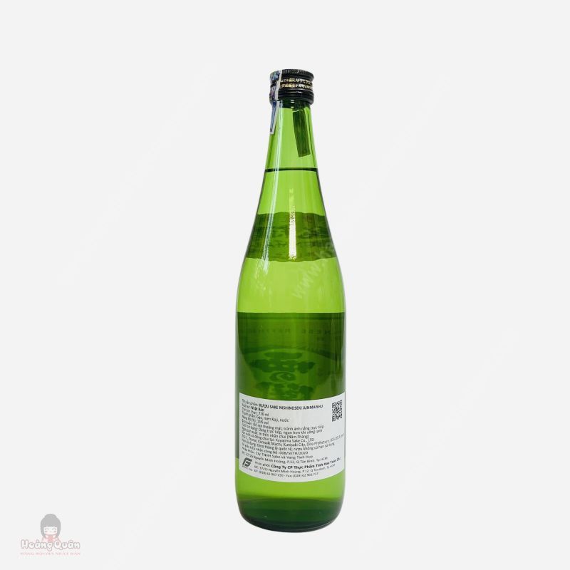 Rượu Sake Nishino Seki Junmaishu 720ml