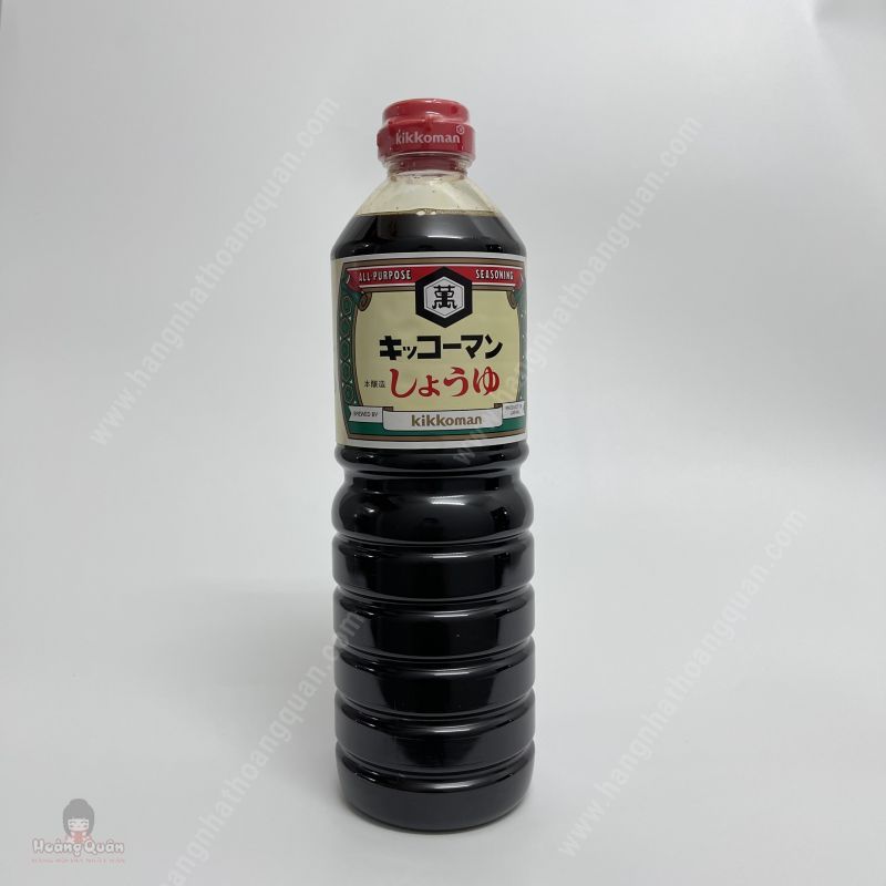 Nước Tương Đậu Nành Kikkoman 1L nắp đỏ