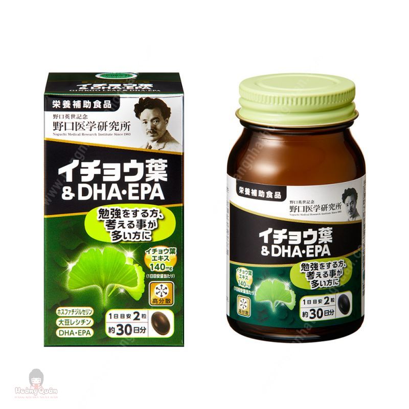 Thuốc Bổ Não DHA&EPA Noguchi Ginkgo 60 viên