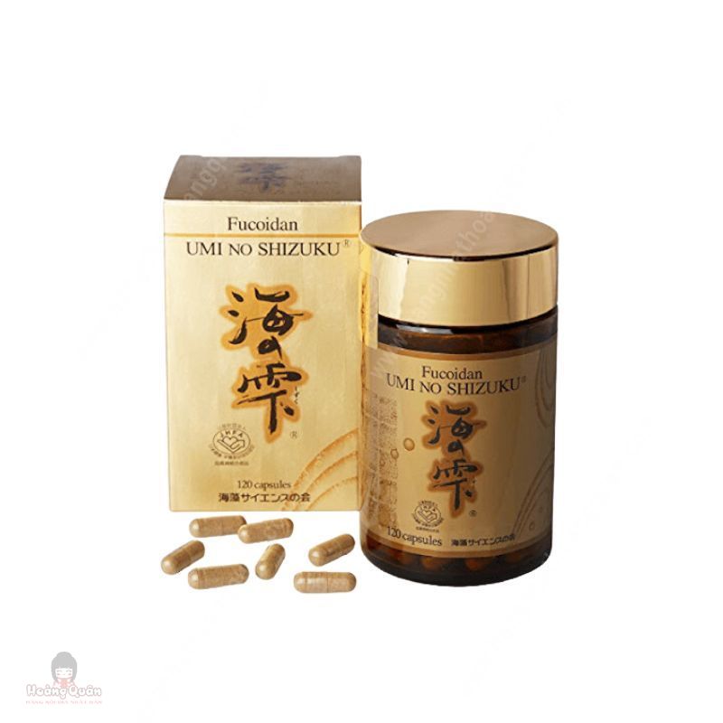 Viên Uống Fucoidan Umi No Shizuku 120 viên