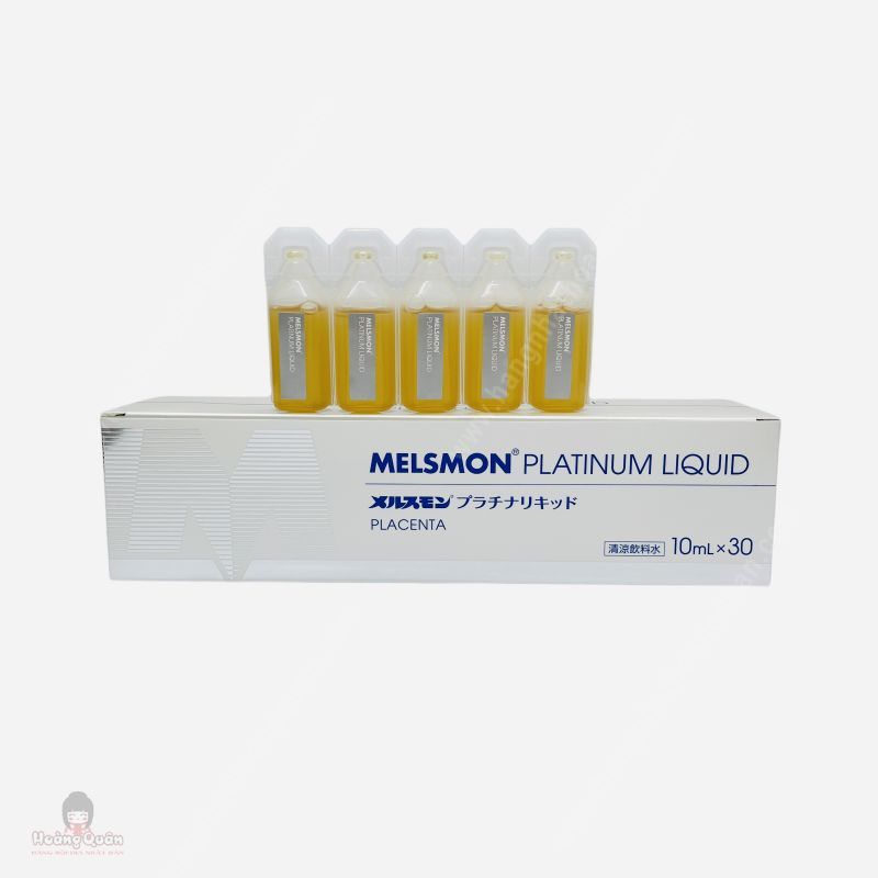 Nước Uống Nhau Thai Ngựa Melsmon Platinum Liquid Placenta