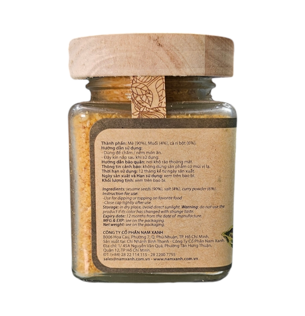 Muối Mè cà ri 80g