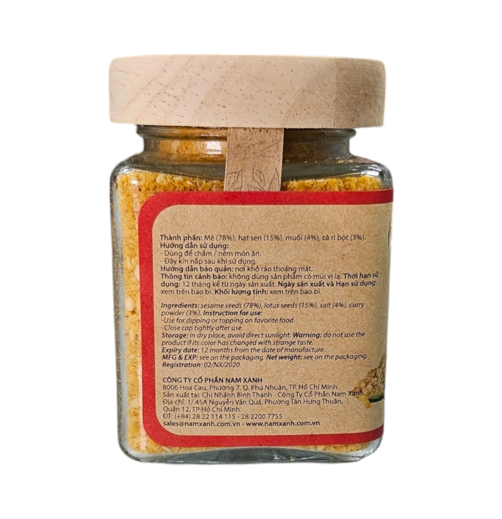 Muối Mè hạt sen 80g