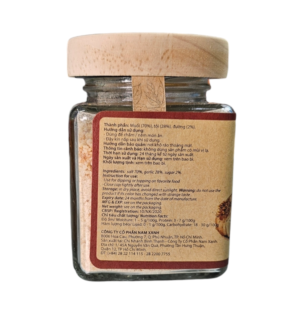 Muối tỏi một nắng 90g