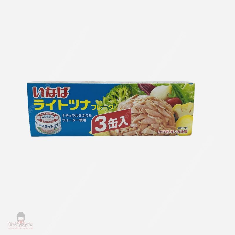 Cá Ngừ Ngâm Dầu Lốc 3 INABA 210g