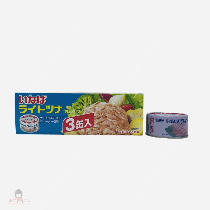 Cá Ngừ Ngâm Dầu Lốc 3 INABA 210g