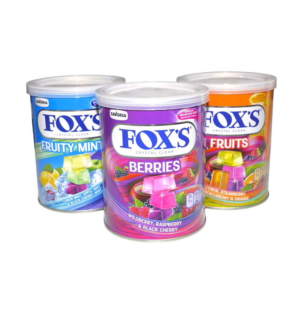 Kẹo Foxs Fruity Mints Trái Cây 180g (HT Xanh)