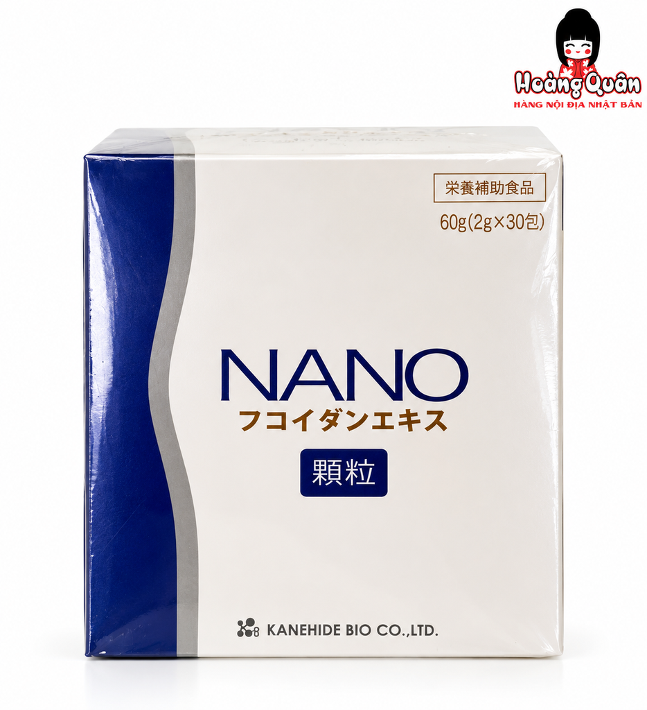Bột Uống Ngăn Ngừa & Hỗ Trợ Điều Trị Ung Thư Nano Fucoidan Extract Granule 30 Gói