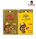 Bánh Xốp Lago Party Nhân Kem Hạt Dẻ 125g (Hộp Thiếc)