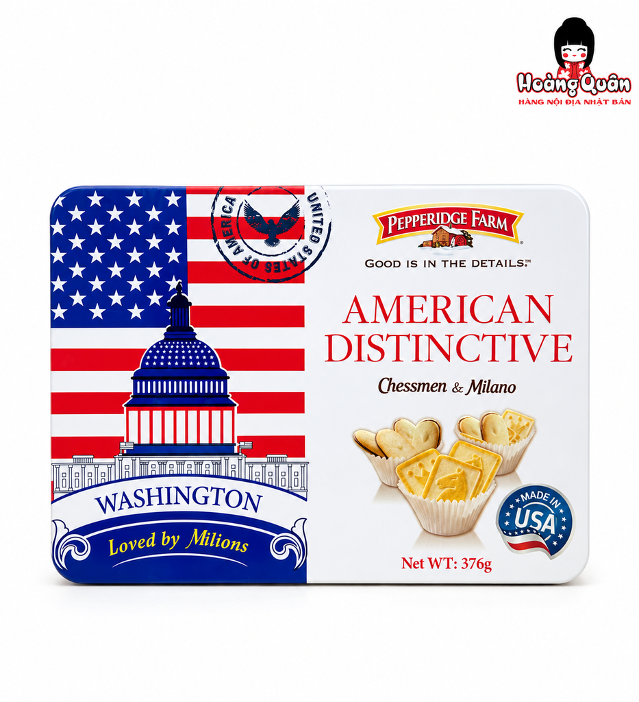 Bánh Quy Pepperidge Farm America Distinctive 376g
