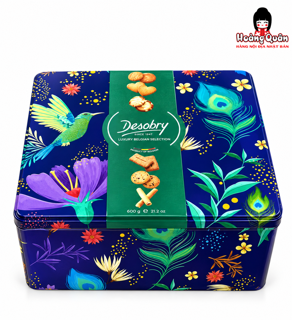 Bánh Quy Desobry Luxury Belgian Selection 600g