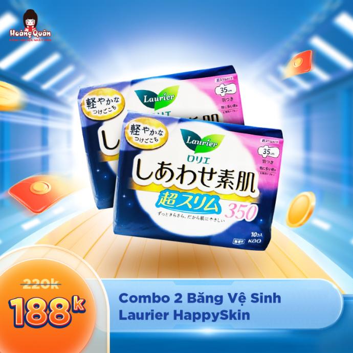 Băng Vệ Sinh Laurier HappySkin