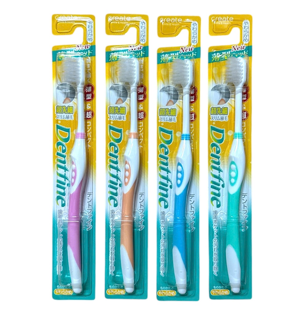 Bàn Chải Đánh Răng Create Bản Nhỏ (Lông Mảnh, Siêu Mềm)