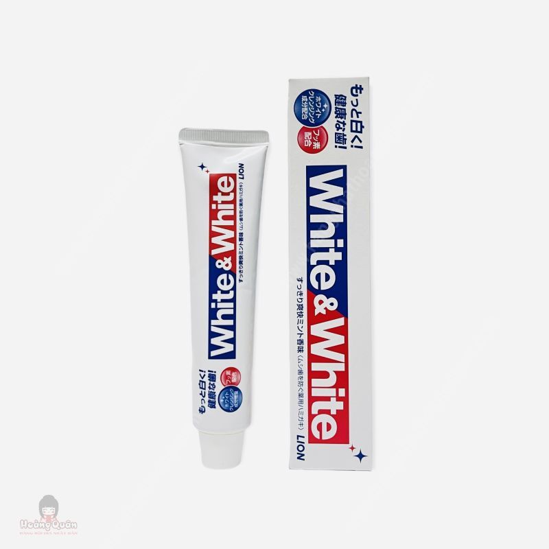 Kem Đánh Răng White & White Lion 150g (Trắng Răng)