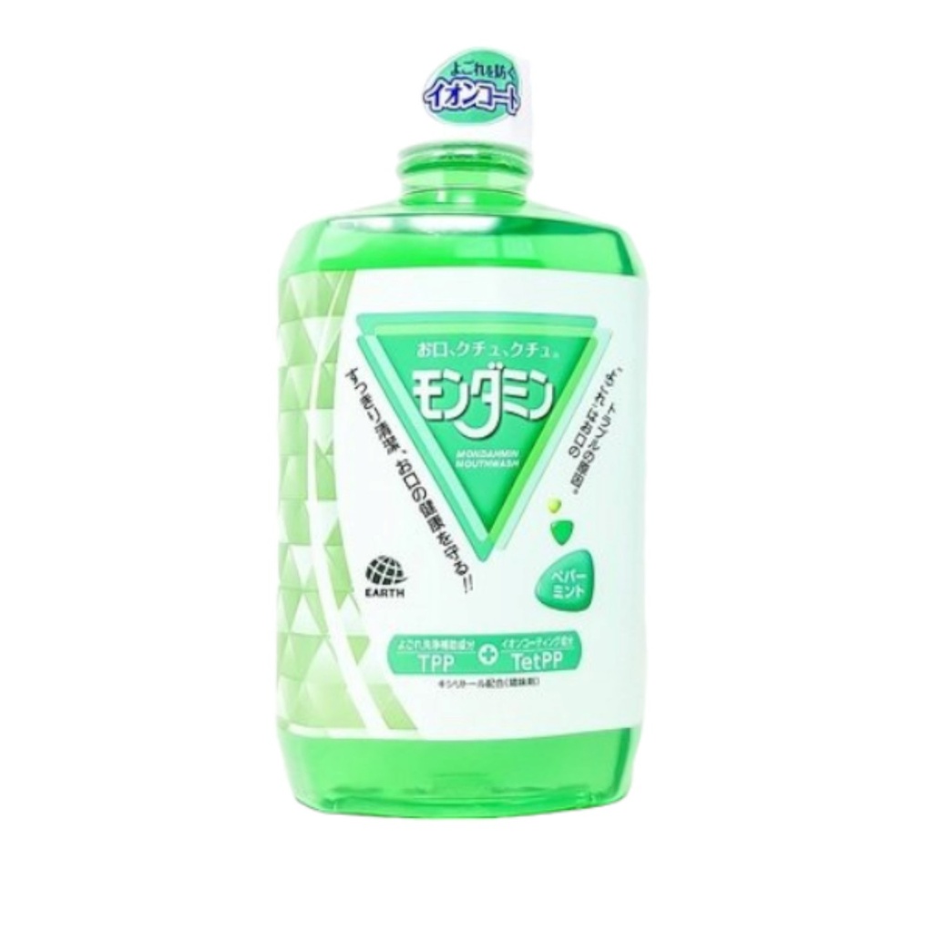 Nước Súc Miệng Earth Mondahmin Hương Bạc Hà 1300ml
