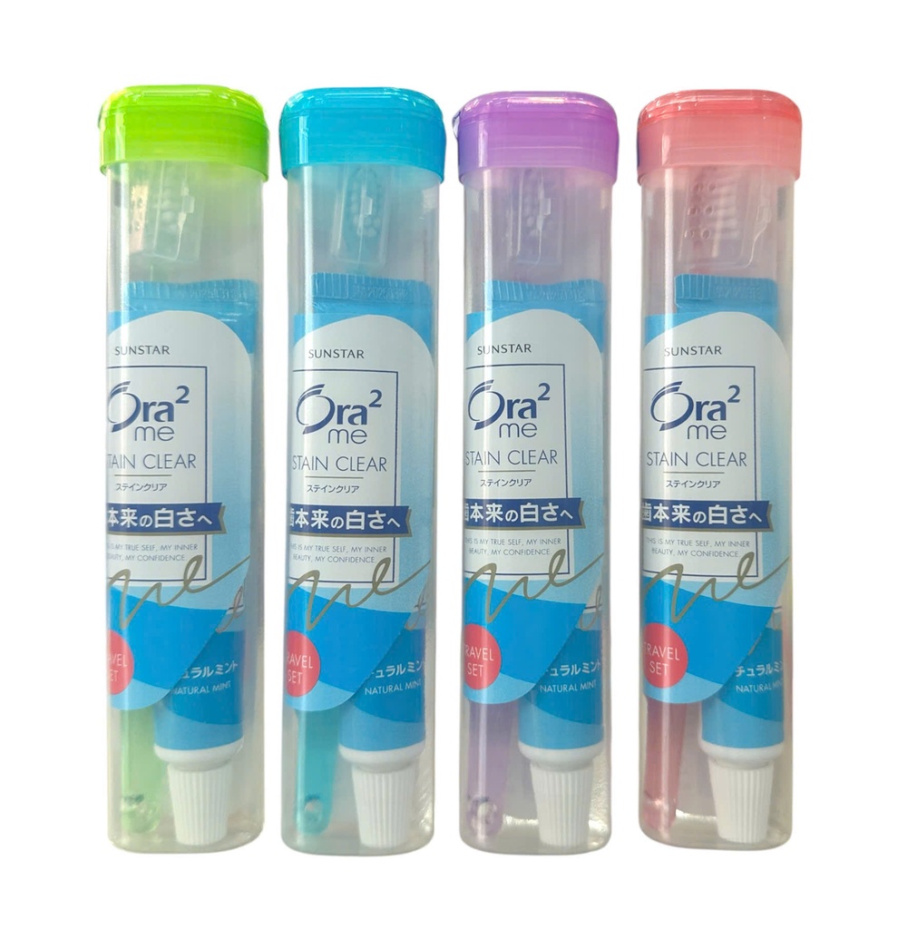 Set Bàn Chải Đánh Răng + Kem Đánh Răng Du Lịch Ora2 Me
