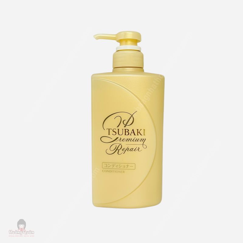 Dầu Xả Tsubaki Premium Phục Hồi & Bồng Bềnh Tóc 490ml (Mẫu Cũ)