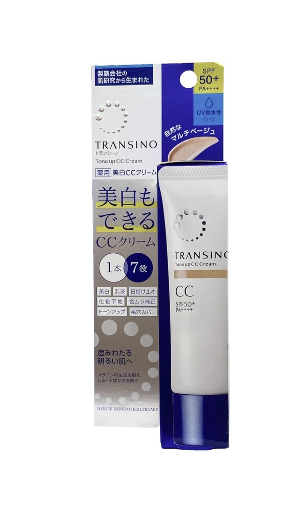 Kem CC Cream Transino Tone Tự Nhiên SPF50++ 30g