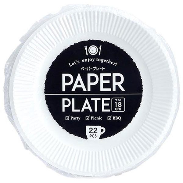 Set 22 Đĩa Giấy Dùng 1 Lần (18cm )