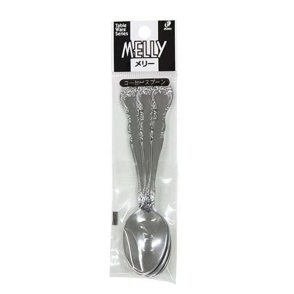 Set 3 Thìa Inox Melly 12cm (Made In Japan)