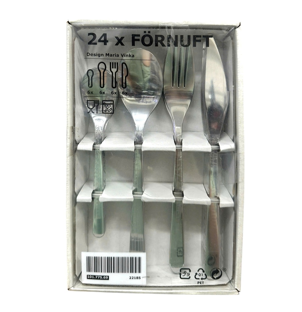 Set Dao Nĩa Muỗng IKEA Fornuft 22185