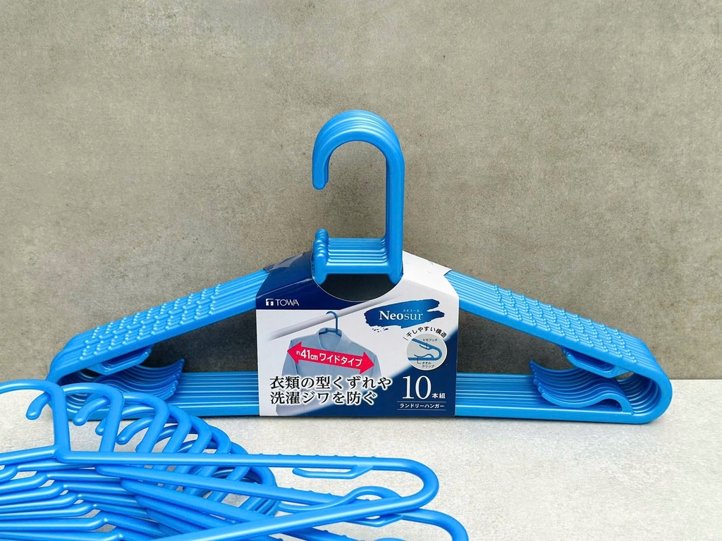 Móc Nhựa Phơi Quần Áo Towasan (Set 10)