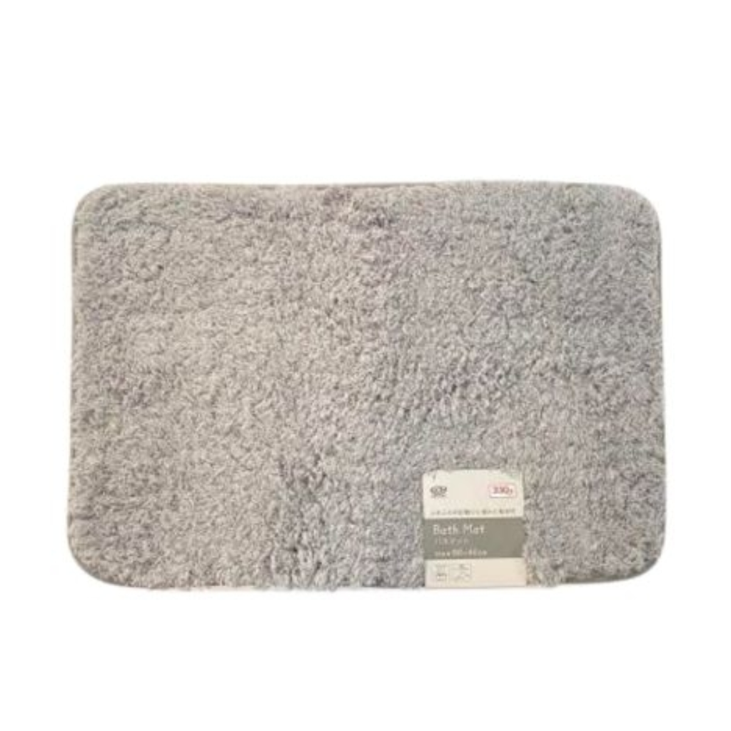 Thảm Nhà Tắm Cao Cấp Okazaki Màu Ghi (40x60cm)