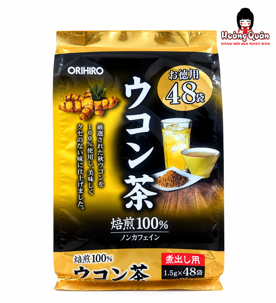 Trà Nghệ Ukon Tea Orihiro 48 Gói