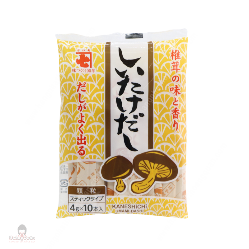 Hạt Nêm Nấm & Cá Ngừ Kaneshishi Dashi (4g x 10 gói)