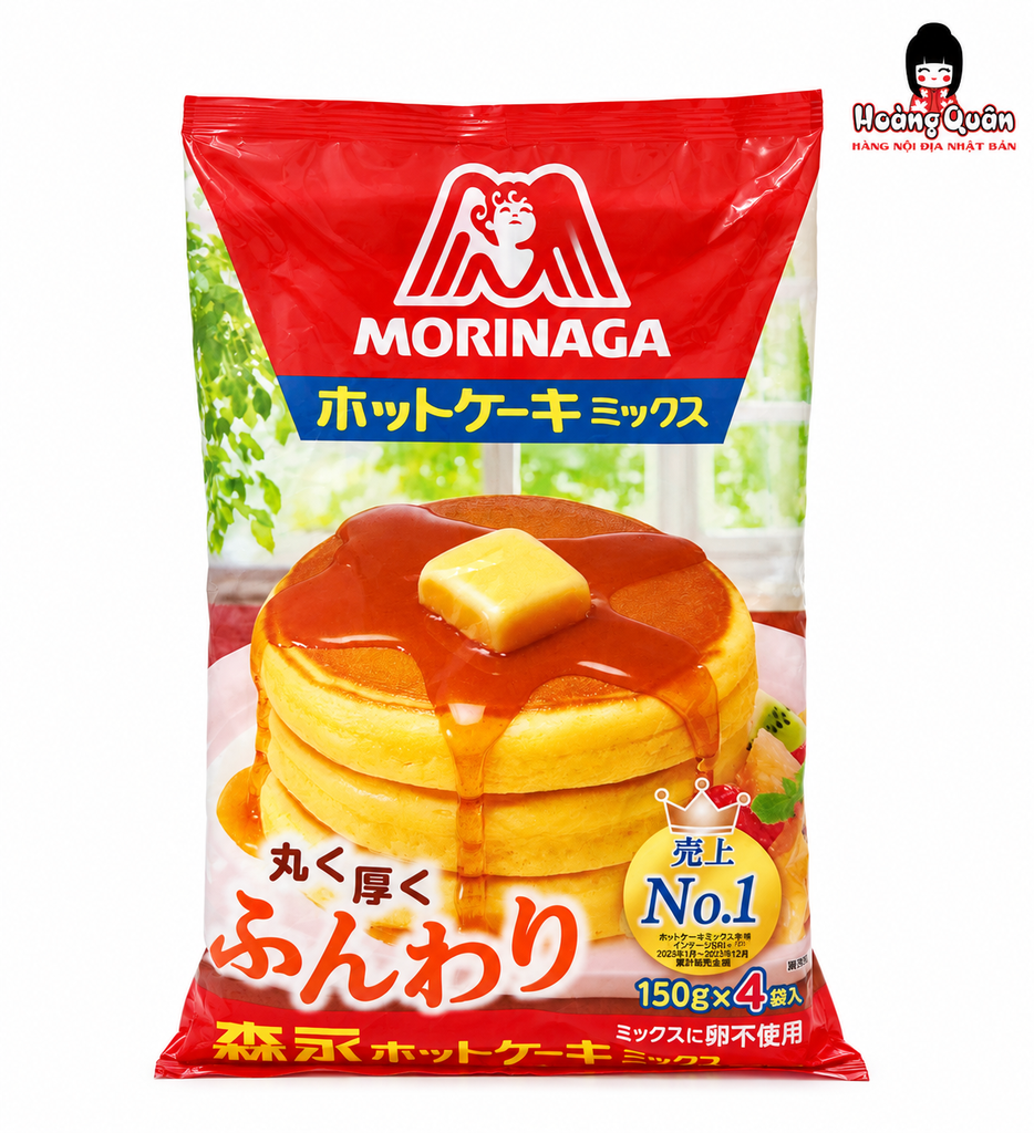 Bột Làm Bánh Pancake Morinaga 600g