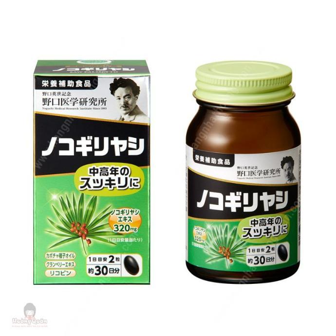 TPBVSK Viên Uống Saw Palmetto Hỗ Trợ Điều Trị Tiền Liệt Tuyến & Tiểu Đêm Noguchi 60 Viên