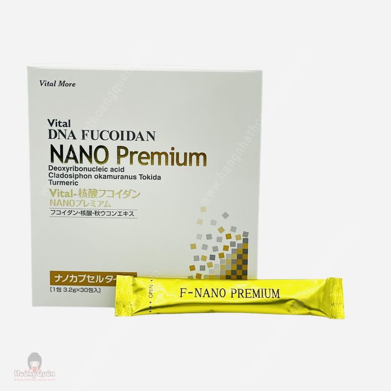 TPCN Hỗ Trợ Điều Trị Ung Thư Vital DNA Fucoidan Nano Premium 30 gói