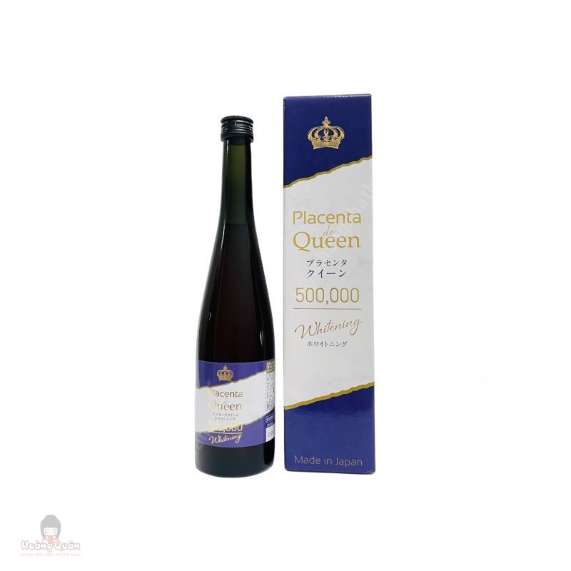 Nước Uống Trắng Da Placenta De Queen 500,000 Whitening 480ml