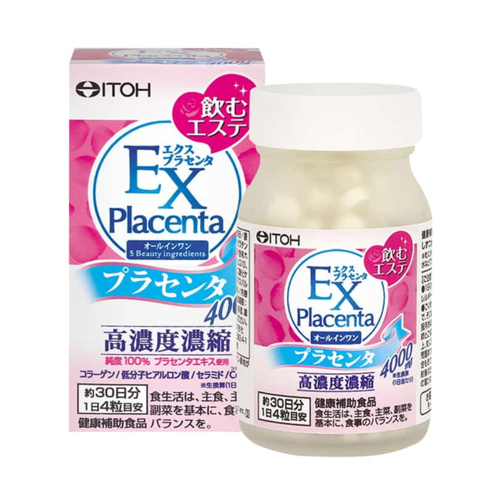 Viên Uống EX Placenta 4000mg ITOH 120v