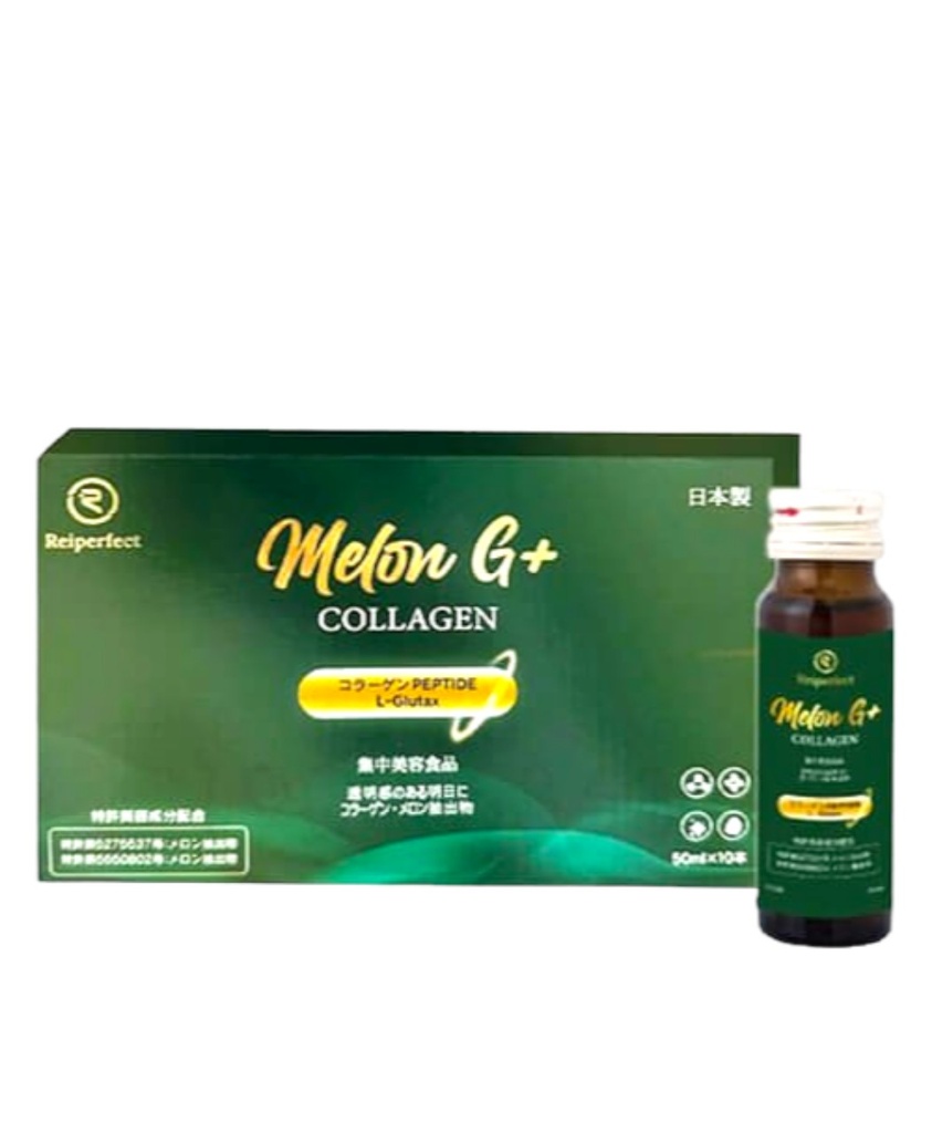 Nước Uống Collagen Melon G+ Reiperfect (50ml*10 chai)