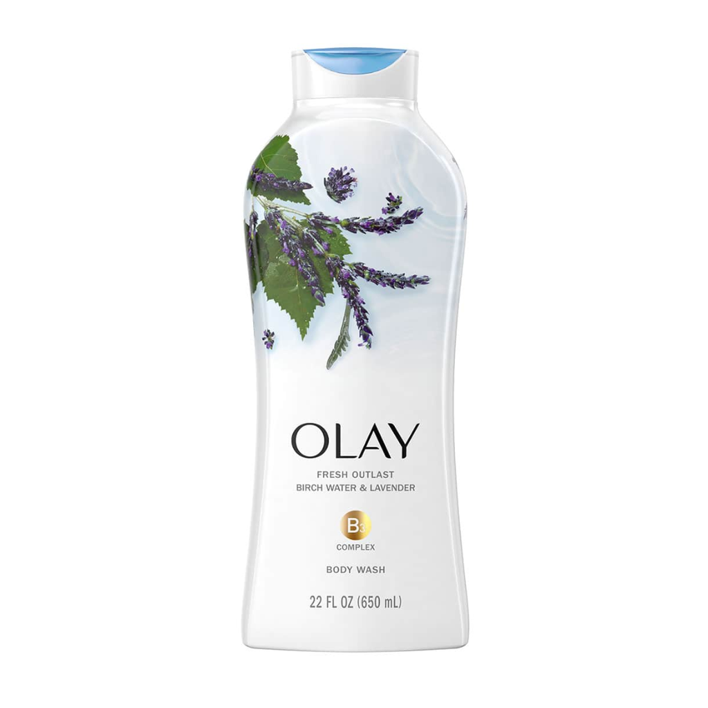 Sữa Tắm Dưỡng Da Olay Lavender Và Nước Bạch Dương 650ml