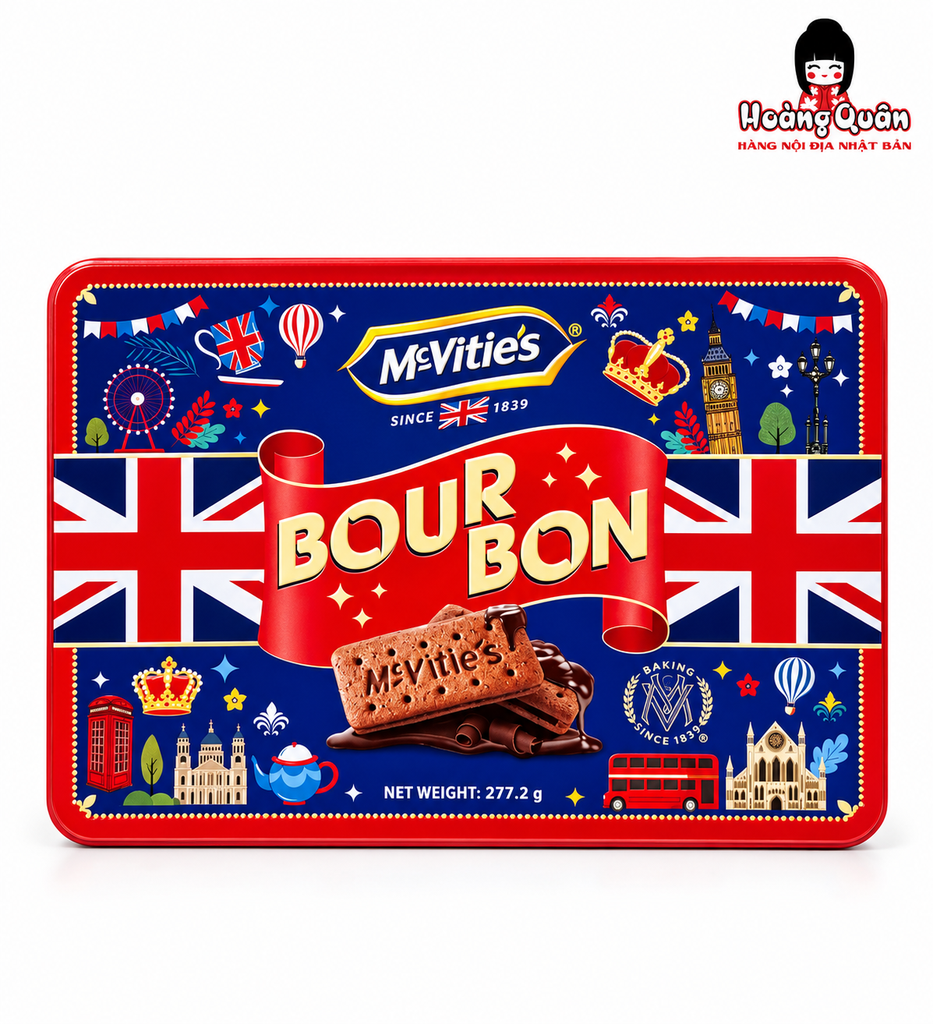 Bánh Quy Lúa Mì McVitie's Bour Bon 277.2g