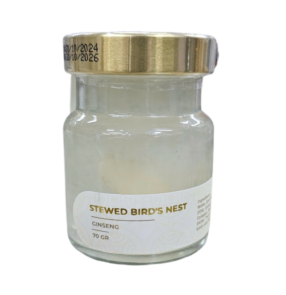 Yến Chưng Nhân Sâm Khanest Hũ 70g (Nhãn Trắng)