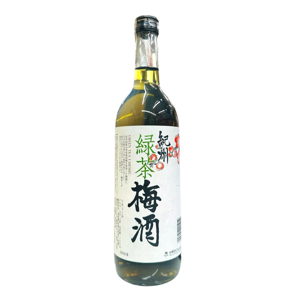 Rượu Mơ Trà Xanh Kishu Rokucha Umeshu 720ml
